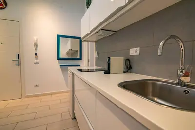 Plano de Costa Lairaga Suite. Beachfront! Air conditioned