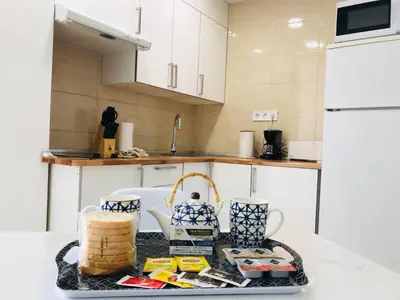 Una cocina o zona de cocina en Appartamento Tata