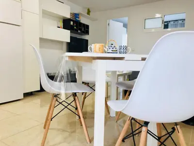 Una cocina o zona de cocina en Appartamento Tata