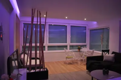 Zona de estar de Premium Apartment Yumbo WIFI A/C