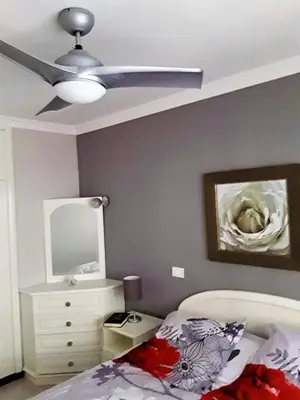 Cama o camas de una habitación en Avenida Tirajana Nº3