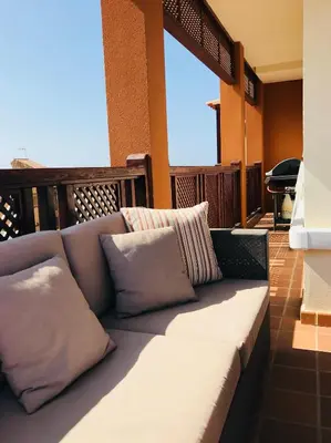 Zona de estar de La Casa Canaria