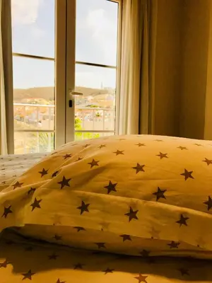 Cama o camas de una habitación en La Casa Canaria