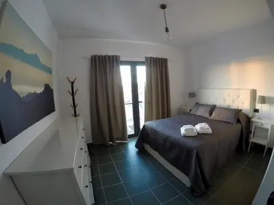Cama o camas de una habitación en Altos de Arguineguín