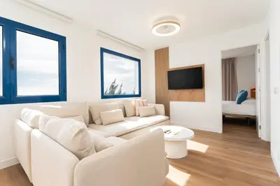 Zona de estar de Alsol Los Caribes 1- Adults Only
