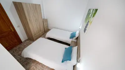Cama o camas de una habitación en Armonía Beach 15
