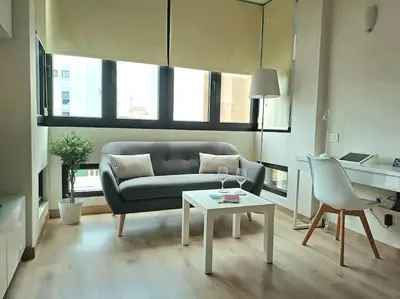 Zona de estar de Kalima Canteras Loft