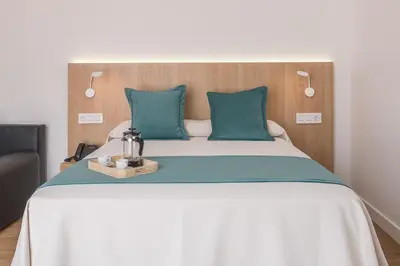 Cama o camas de una habitación en Lofts MSH Canarias