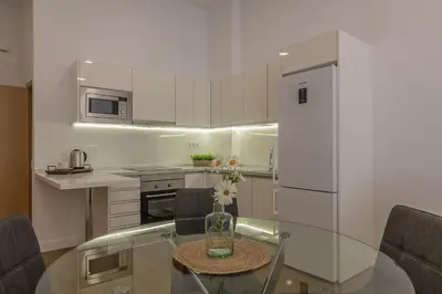 Una cocina o zona de cocina en Lofts MSH Canarias