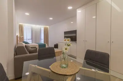 Una televisión o centro de entretenimiento en Lofts MSH Canarias