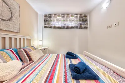 Cama o camas de una habitación en Casa complesso Tanife Yumbo