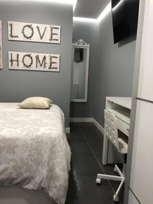Cama o camas de una habitación en Apartamento Victorio Las Canteras