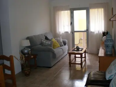Zona de estar de A Un Paso Del Mar