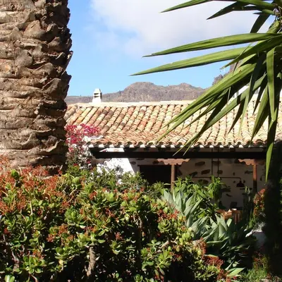 Jardín al aire libre en Casa Rural Palomar - Men Only