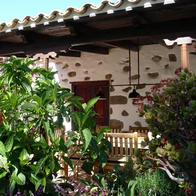 Jardín al aire libre en Casa Rural Palomar - Men Only