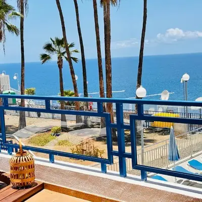 Private apartment with stunning ocean views and sunset.