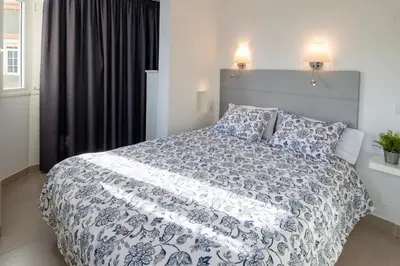Cama o camas de una habitación en El Refugio de Pilar