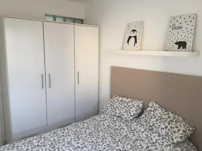 Cama o camas de una habitación en Sol y mar