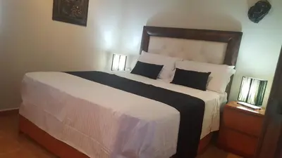 Cama o camas de una habitación en VillaFonzie Adults Only Gayfriendly