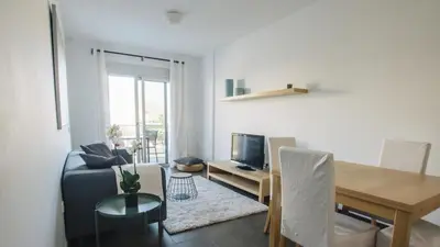 Zona de estar de Cornisa Apartments