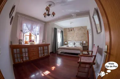 Cama o camas de una habitación en La Dama del Mar