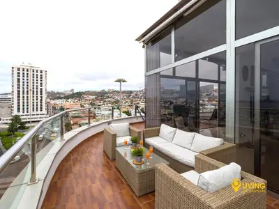Un balcón o terraza de Living Las Canteras Homes - PENTHOUSE FREE PARKING