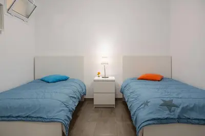 Cama o camas de una habitación en Casa Avenida del Agujero