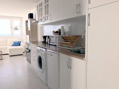 Una cocina o zona de cocina en San Agustin sea view