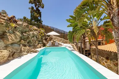 Piscina en o cerca de Casa Los Pinos