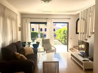 Zona de estar de Bahia Meloneras Villa