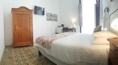 Cama o camas de una habitación en Los Canaritos