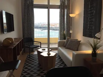 Zona de estar de Apartamento en primera línea playa