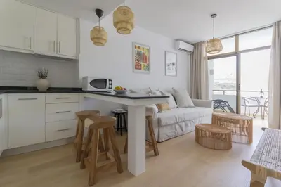 Una cocina o zona de cocina en Apartamento Sunny Holidays