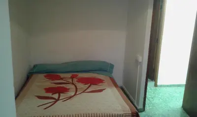 Cama o camas de una habitación en Pension Alvarez