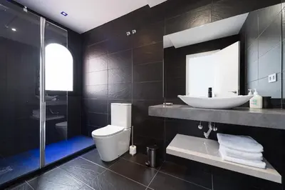 Un baño de BUNGALOW BAHÍA MELONERAS