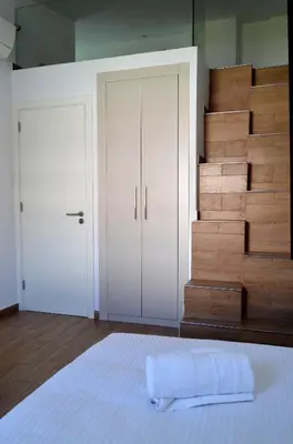 Cama o camas de una habitación en Bungalow ACK