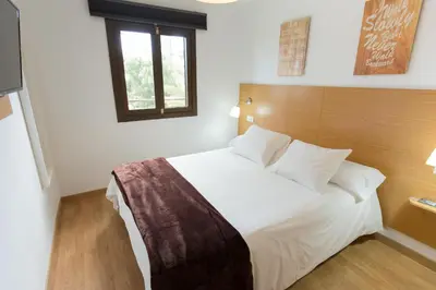 Cama o camas de una habitación en Palm Friendly Holiday Home