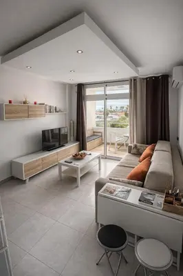 Una televisión o centro de entretenimiento en Apartamento Luxury