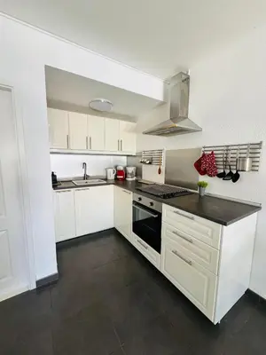 Una cocina o zona de cocina en Bungalow Casita