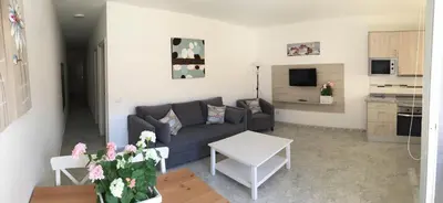 Una cocina o zona de cocina en Billy's Las Rocas Apt Playa de Mogan with pool access