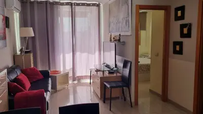 Zona de estar de nikis Flat