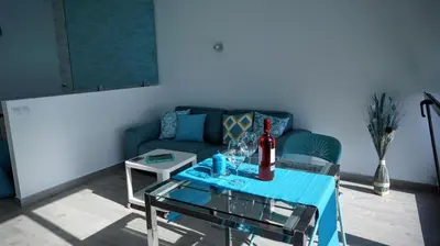 Zona de estar de THE BLUE VIEW MASPALOMAS