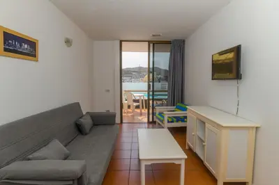 Zona de estar de Apartamentos LIVVO Puerto Bello