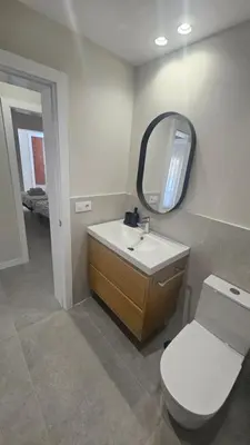 Un baño de Bungalows Los Melocotones