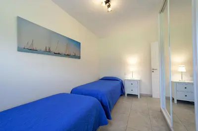 Cama o camas de una habitación en Apartments Vistamar