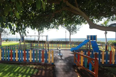 Zona de juegos infantil en Grupotel Playa Feliz