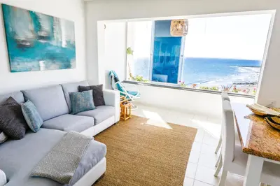 Zona de estar de Dreamy Sea View Accommodation Gran Canaria