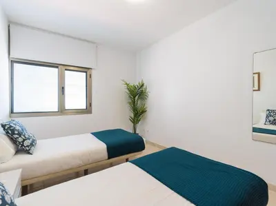 Cama o camas de una habitación en Mirando al mar by CanariasGetaway