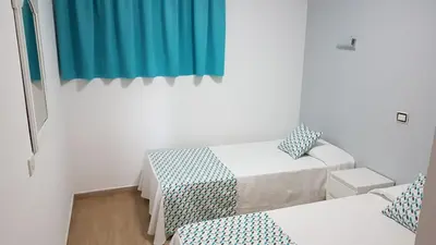 Cama o camas de una habitación en Montesol Atsol