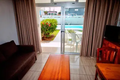 Piscina en o cerca de Apartamento al lado de la playa by CASAS COCODRILO